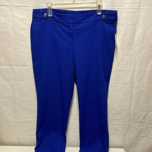 Rafael’s New Blue stretch pants Size 16